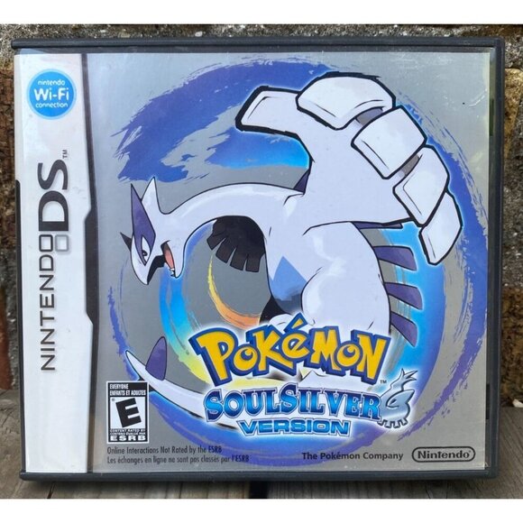Pokemon Soul Silver (Nintendo DS, 2010) Not For Resale LIMITED ED Authentic CIB - Picture 1 of 5